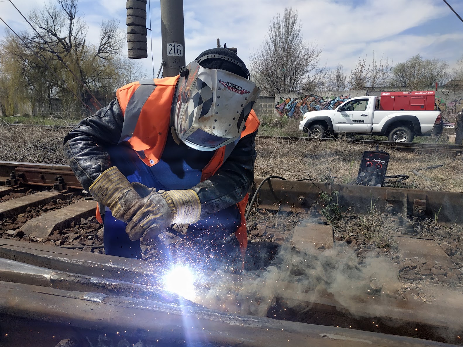 Rail welding